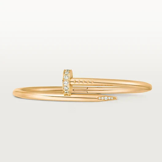 Cartier - Bracelet Juste un Clou, modèle classique, diamants Or