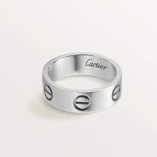 Cartier - Bague LOVE, modèle classique argent